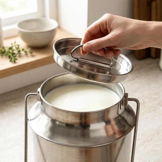 Secure lid against spills and dirt