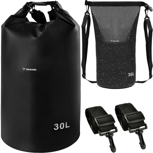 Waterproof boat dry bag 30 L – black