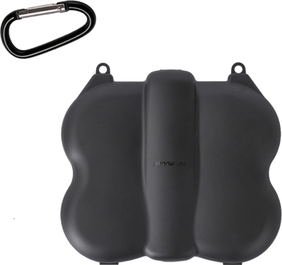 Транспортен калъф Sunnylife с карабинер за DJI Neo 2, черен – 1 брой