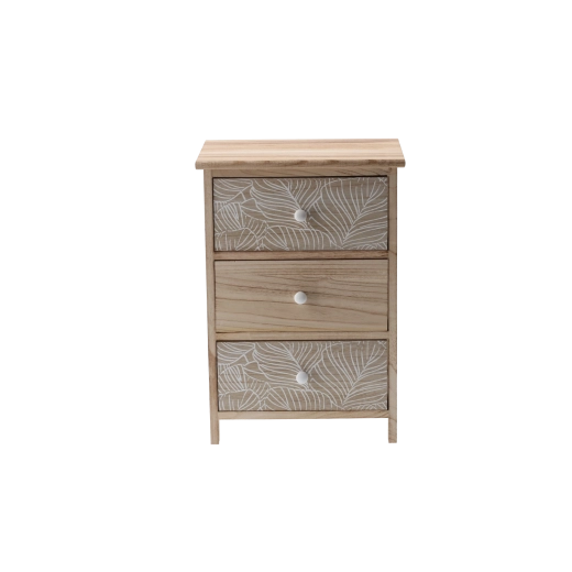 Neat storage in 3 drawers