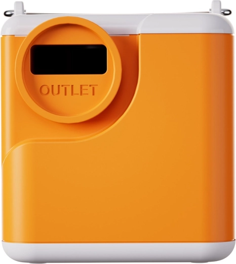 Flextail Nano Pump 5C2 portable 3-in-1 pump with camping light (orange)
