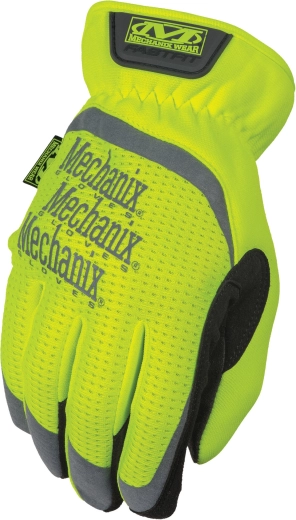 Работни ръкавици Mechanix FastFit Hi‑Viz жълти XL