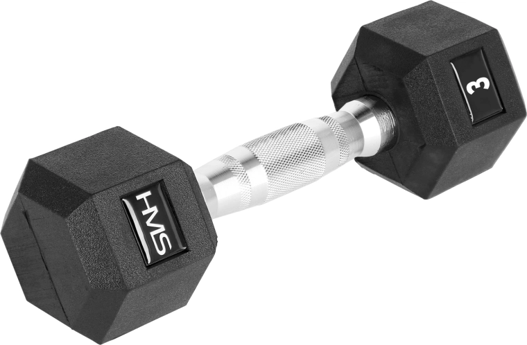 Шестоъгълен дъмбел HMS HEX PRO 3 кг