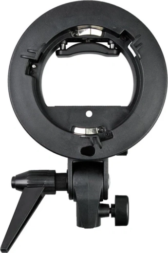 Convenient light-direction adjustment and Bowens mount
