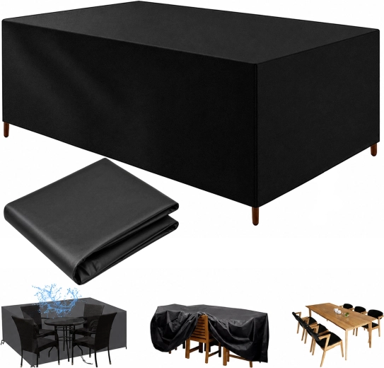 Waterproof protective cover (tarp) for garden furniture and catering table 250 × 210 × 90 cm