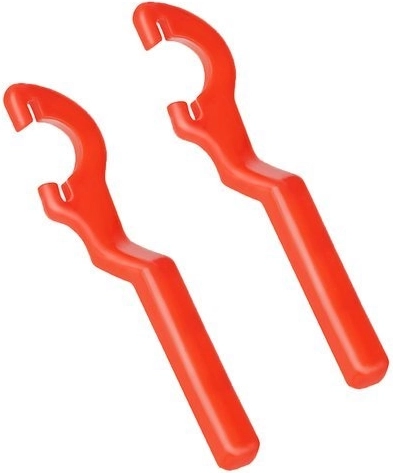 2 installation wrenches for faster work