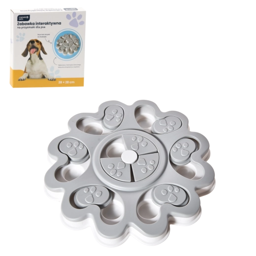 Interactive dog toy 28 × 28 cm