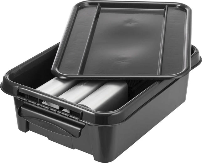 Secure closure and durable lid