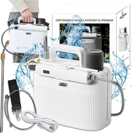 електрически градински пръскач 5 l с акумулатор 2200 mAh
