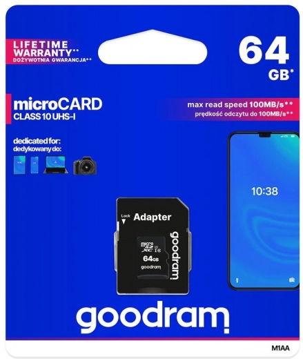 Memory card Goodram microSD 64GB