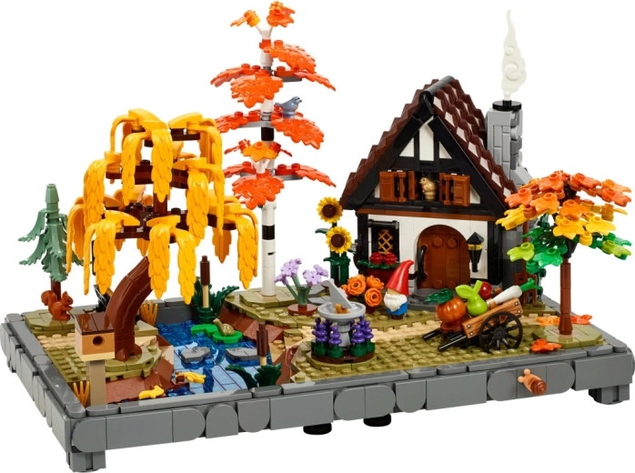 Autumn landscape full of details