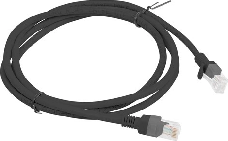 Lanberg Category 6 Black Patch Cord 1.5m
