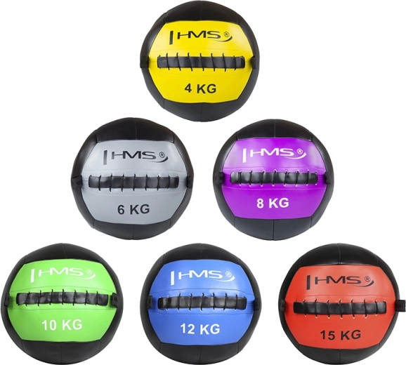 Тренировъчна wall ball топка HMS 10 кг