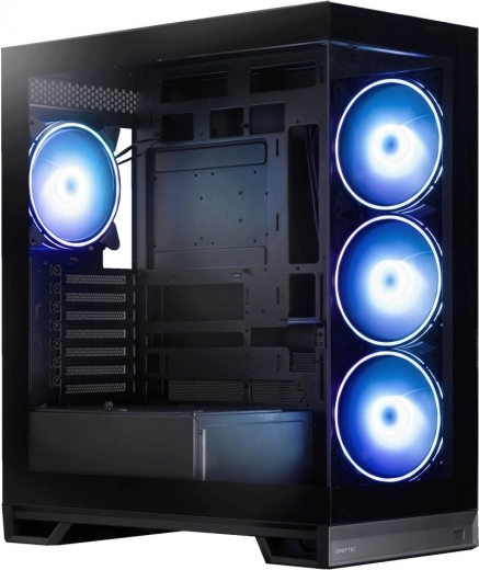 4× 140mm A-RGB вентилатор за ефективно охлаждане