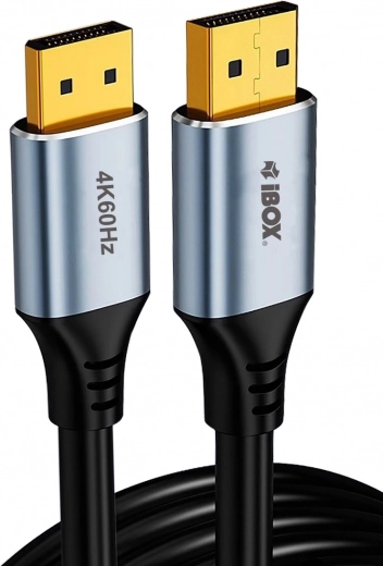 DisplayPort кабел 4K 60 Hz със златни конектори 2 м