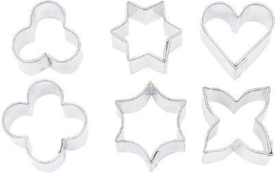 Cookie Cutter Set – Card Suits, 6 Pieces