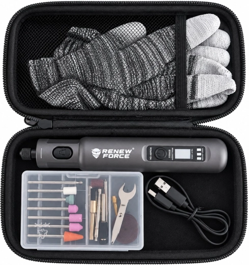 Carrying case and extensive accessories