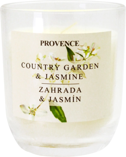 Candle in Glass Garden and Jasmine 158 g