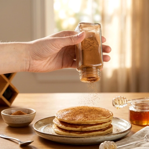 Lid with shaker insert for convenient dosing