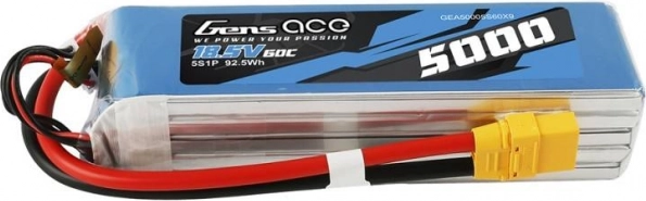 LiPo батерия Gens Ace 5000mAh 18,5V 60C за RC модели