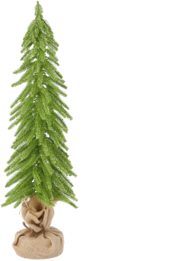 Artificial fir tree 55 cm with LED lighting and decorations