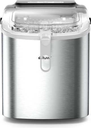 Transparent lid and compact countertop design