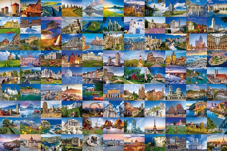 Ravensburger пъзел Красиви места в Европа 3000 части