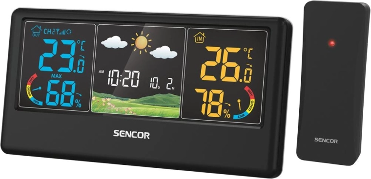 Метеостанция Sencor с безжичен сензор