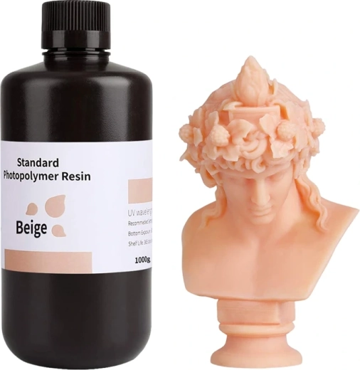 Фотополимерна смола ELEGOO Standard Resin 1.0, бежова