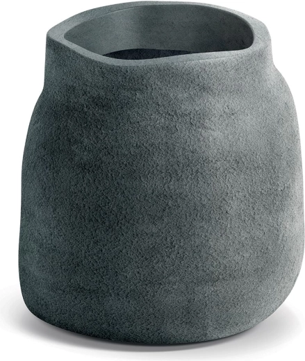 BOGE plastic flower pot 46 cm graphite