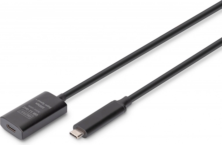 Active Extension Cable USB-C - USB-C, USB 3.2 Gen2, 10Gbps, 5m