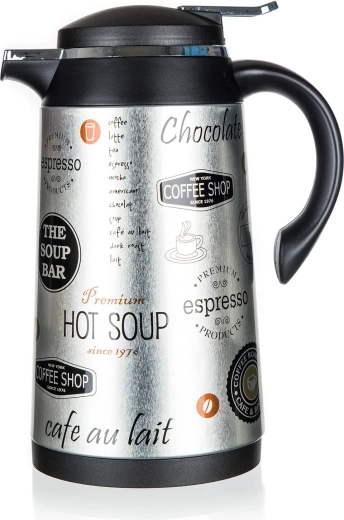 CONTE 1 L Stainless Steel Thermal Carafe with Print