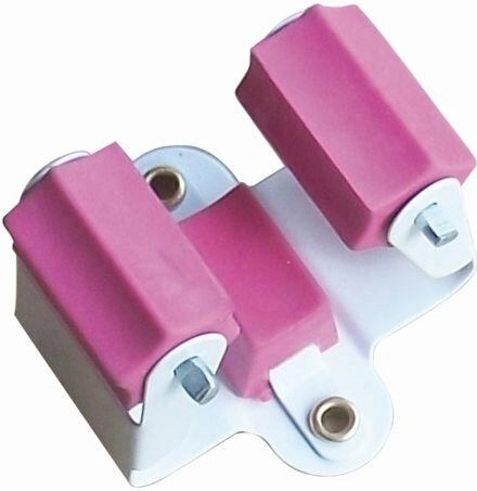 Flexible holder for garden tools 20–40 mm, metal and TPR, 2 pcs