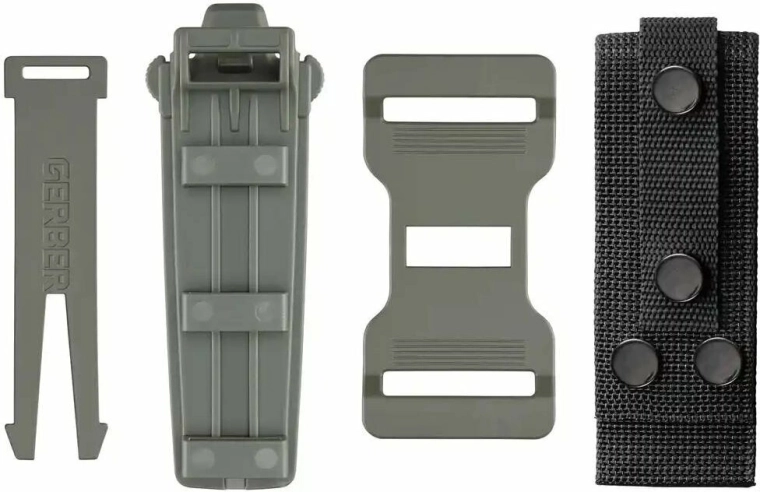 Modular MOLLE‑compatible sheath