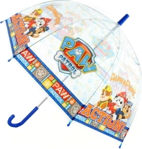 Прозрачен чадър с мотив Пес Патрул