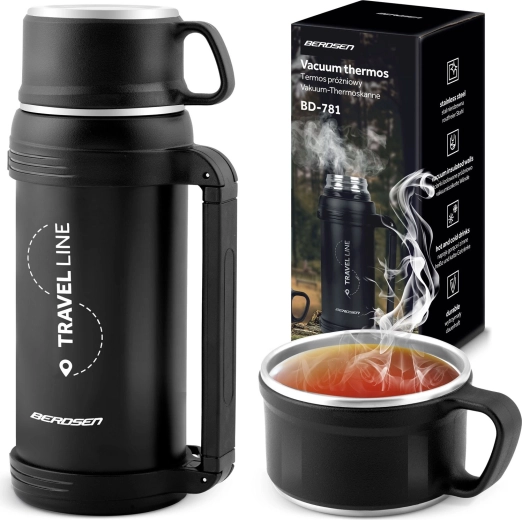 Vacuum Thermos 1.5 L with Handle BERDSEN