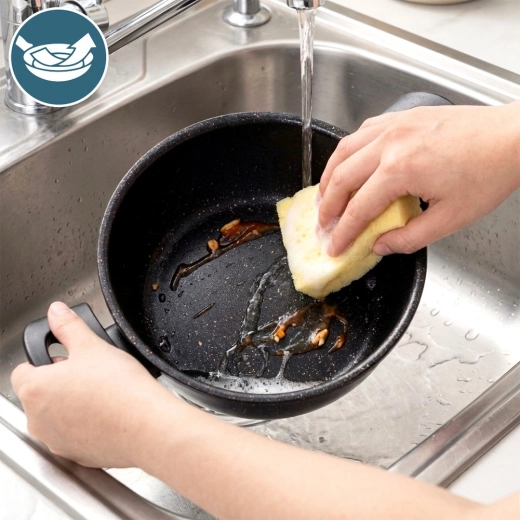 Easy dishwasher cleaning