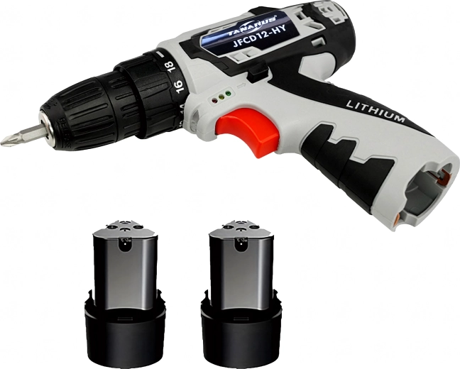 Two batteries for uninterrupted work