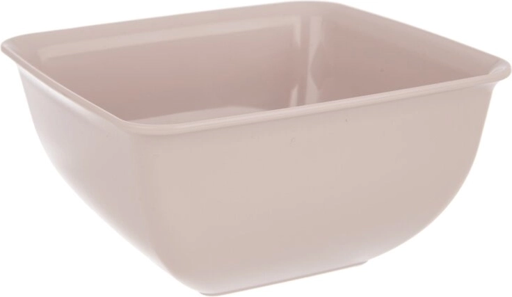 Sandy square bowl 11.5 × 11.5 cm, dusty pink