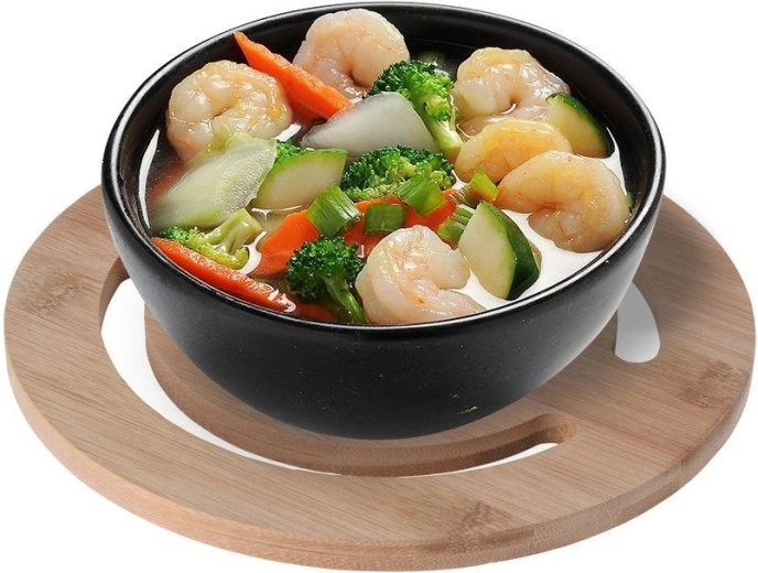 Safe placement of hot cookware