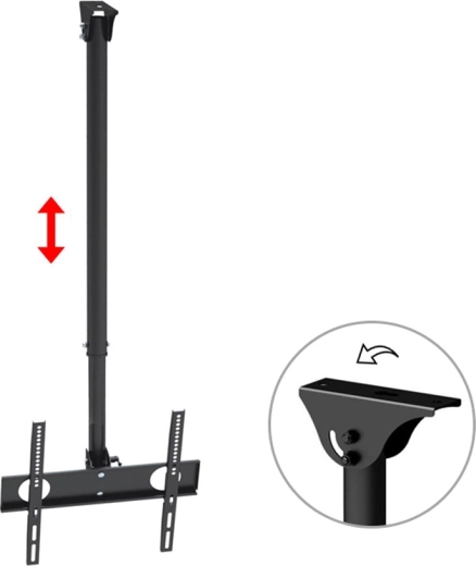 Ceiling TV Mount for 32-65" Maclean