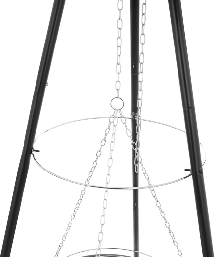 Adjustable grate height for perfect cooking