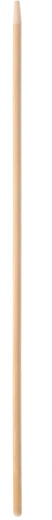 Wooden rake handle 150 cm