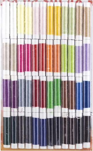 Set of Colored Threads, 48 pcs