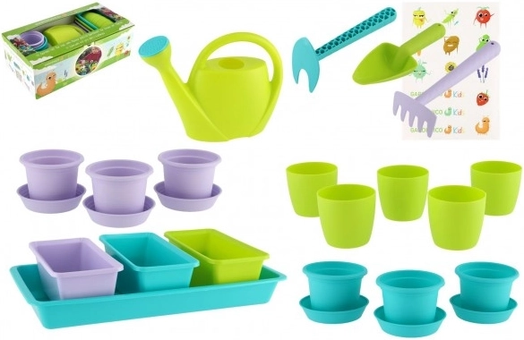 Градински комплект Gardenico Kids с саксии
