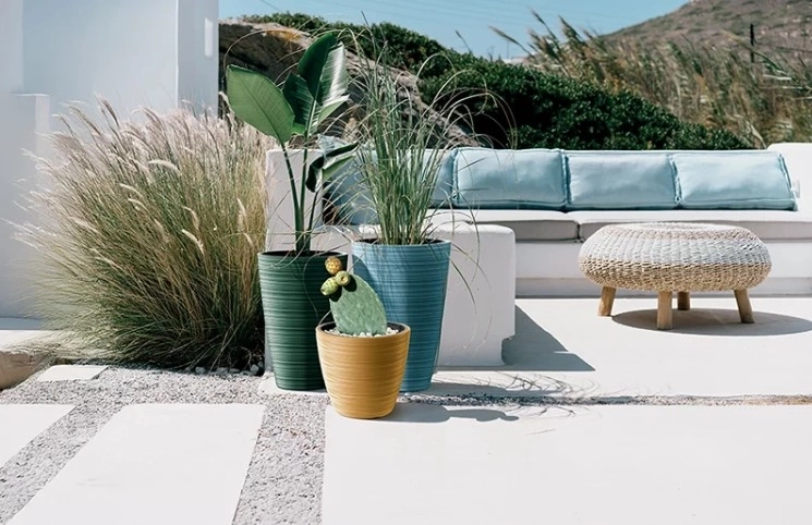 Stylish ribbed design for modern interiors and exteriors