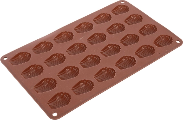 Flexible silicone = easy release without breaking