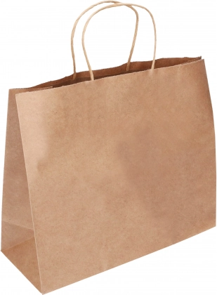 Подаръчна хартиена торбичка Craft M 32 × 11 × 25 см