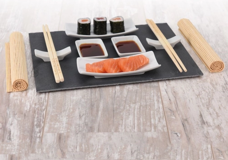 Elegant serving and comfortable dining