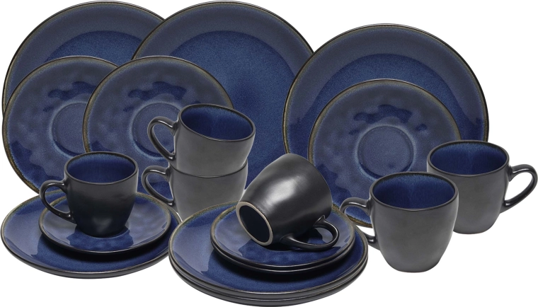 Set of Coffee and Tea Cups, 18 pcs